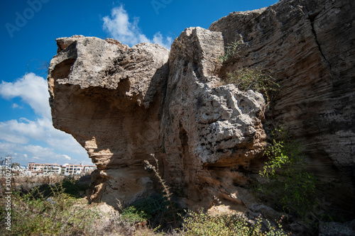 The rocks and former quarries of ancient Paphos are very similar to the foundations of the walls, towers, ditches and counterscarps of medieval fortifications. Is that so? Riddle. 