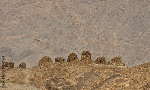 Beehive tombs in Oman