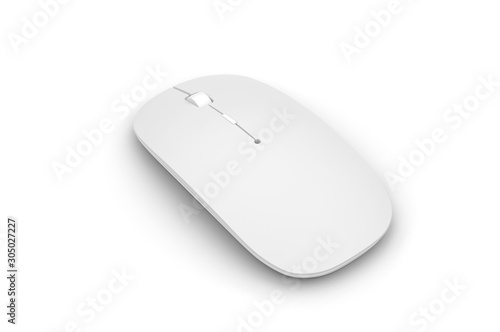 Fotografi Blank promotional computer mouse for promotional branding