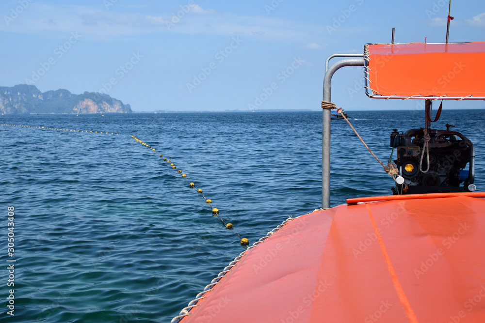 Obraz premium Longtail boat