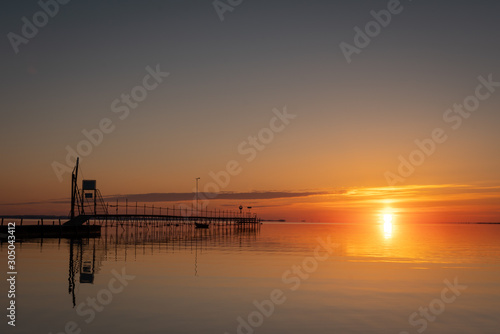 Sonnenaufgang über der Ostsee