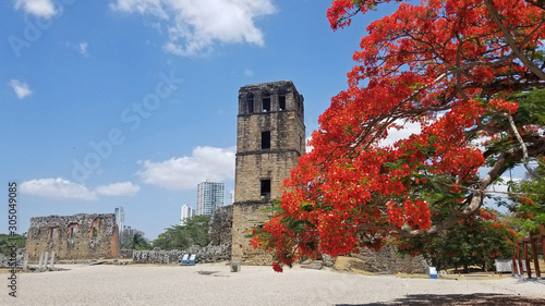 Ruins of Panama Viejo, Panama, UNESCO World heritage