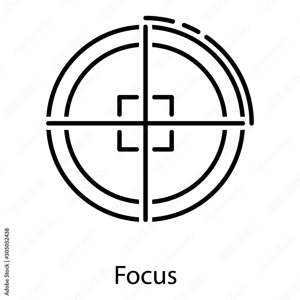 Camera Focus Vector Camera Focus Vector