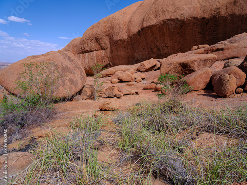 Spitzkoppe mountain - Damaraland landscape in Namibia.