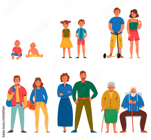 Generations Icons Set