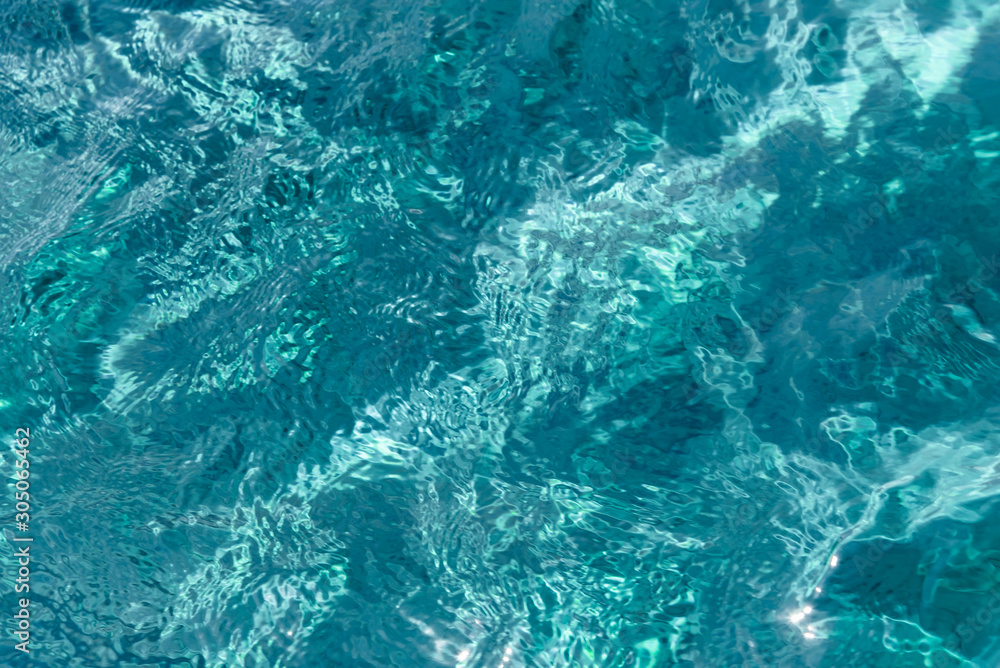 Obraz premium Blue sea water background texture.