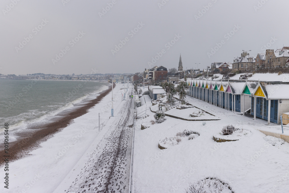 Weymouth Snow Scene