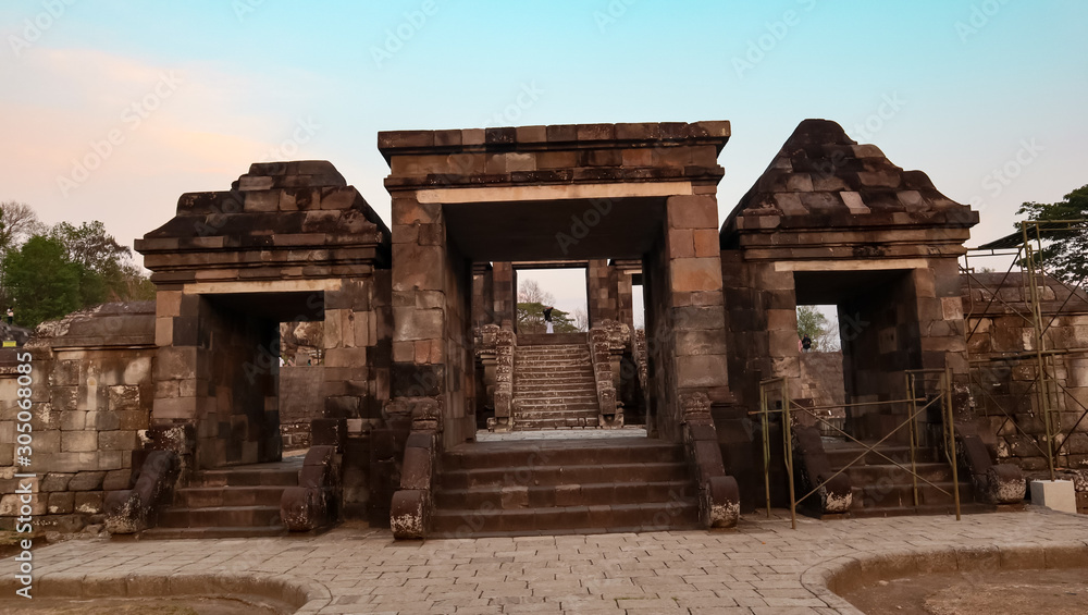 historical temples in Indonesia
