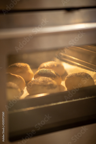 Oven with Bread