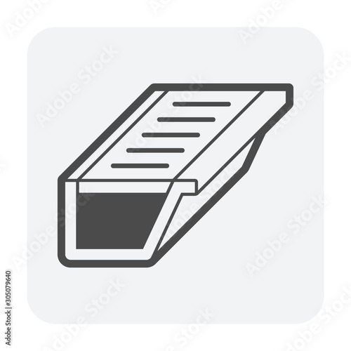 gutter drainage icon