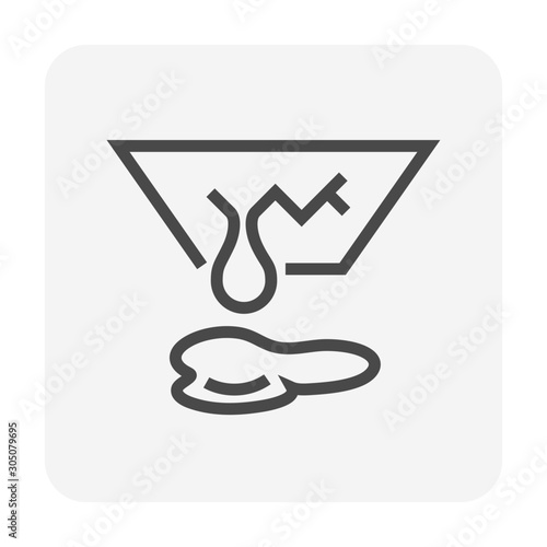 ceiling damage icon