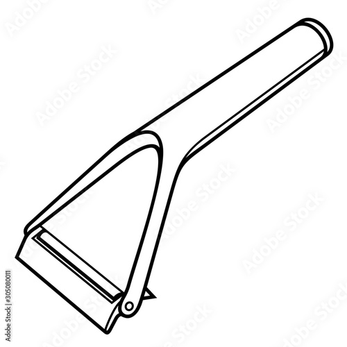 Ice scraper for car