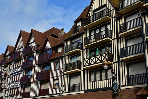 Deauville, France - september 27 2019 : building