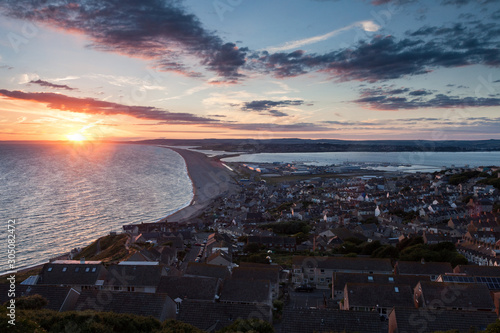 View from Portland Heights to Weymouth 