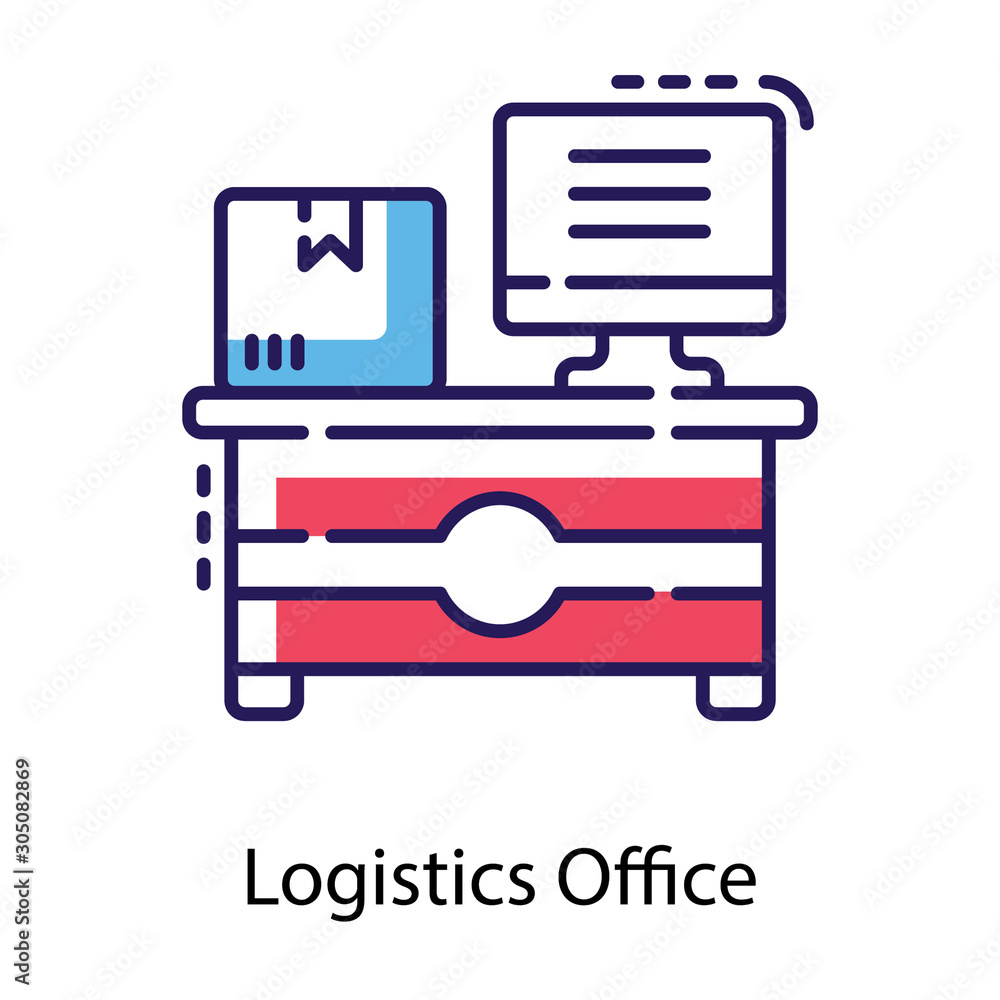 Cargo Office Vector Cargo Office Vector