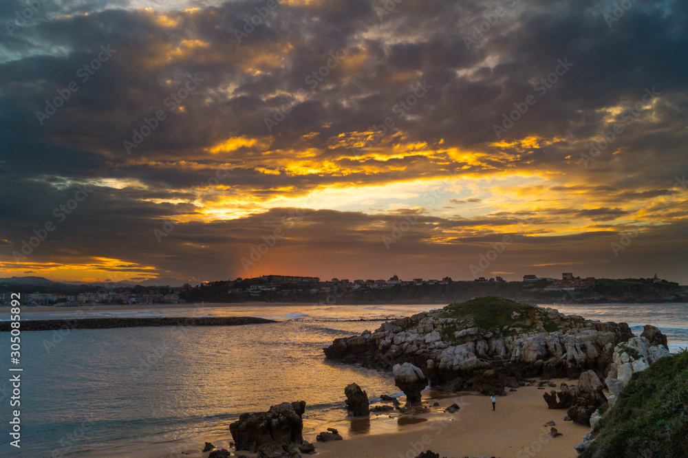 Obraz premium Suances, Cantabria