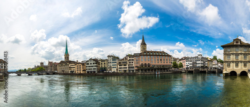 Historical part of Zurich