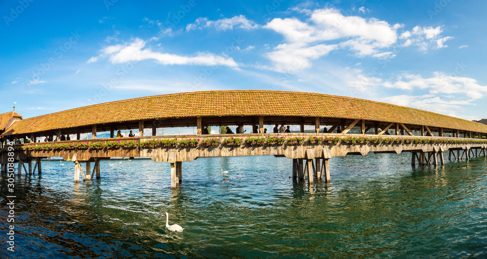 Chapel bridge in Lucerne