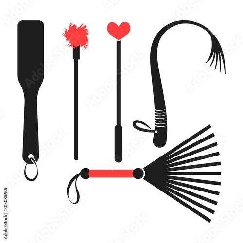 BDSM devices set
