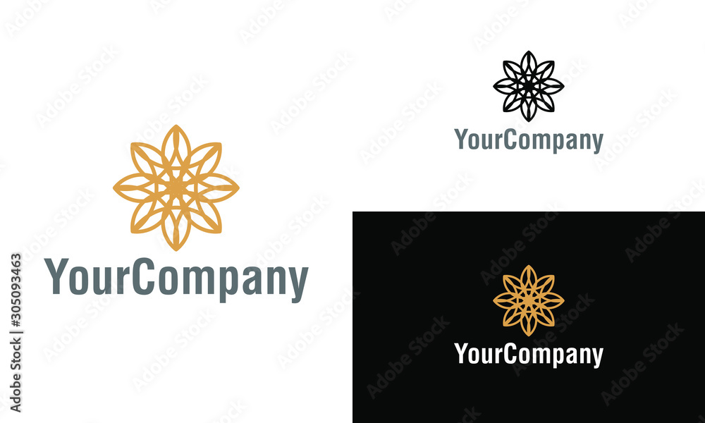 Creative ornament logo design template. Universal ornament vector logo. Creative vector emblem, for icon or design concept. Creative ornament logo design template. Universal ornament vector logo. Creative vector emblem, for icon or design concept.