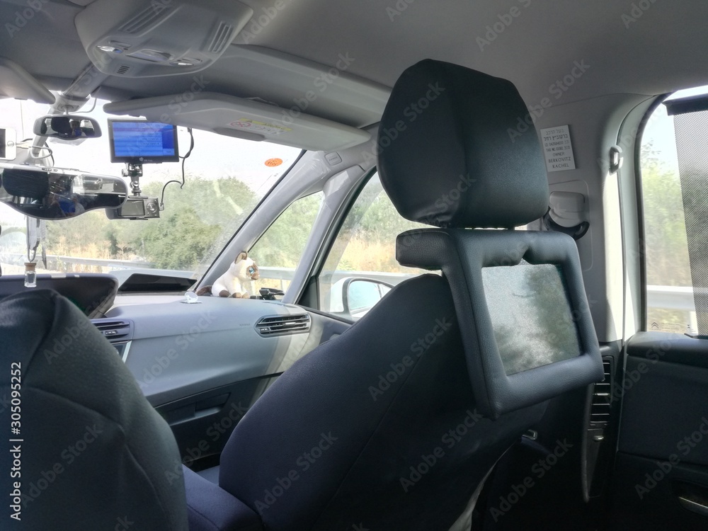 Inside an Israeli Taxi