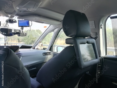 Inside an Israeli Taxi