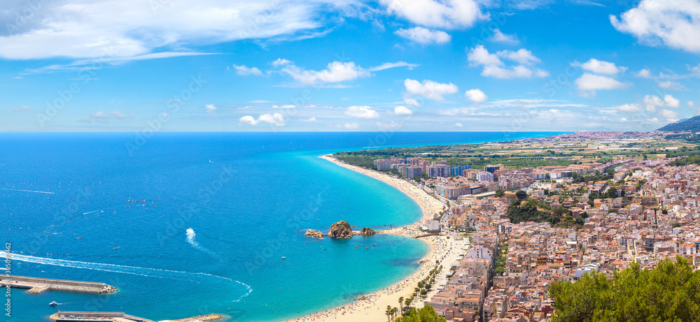 Panoramic view of Blanes Panoramic view of Blanes