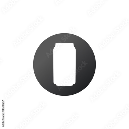 can button. Stock Vector illustration isolated on white background.