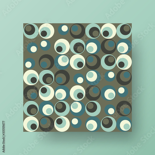 Amazing business advertisement vector mural art square banner mock up. Modern corporate abstract geometric illustration design layout background. Company identity quadrangle texture brochure template.
