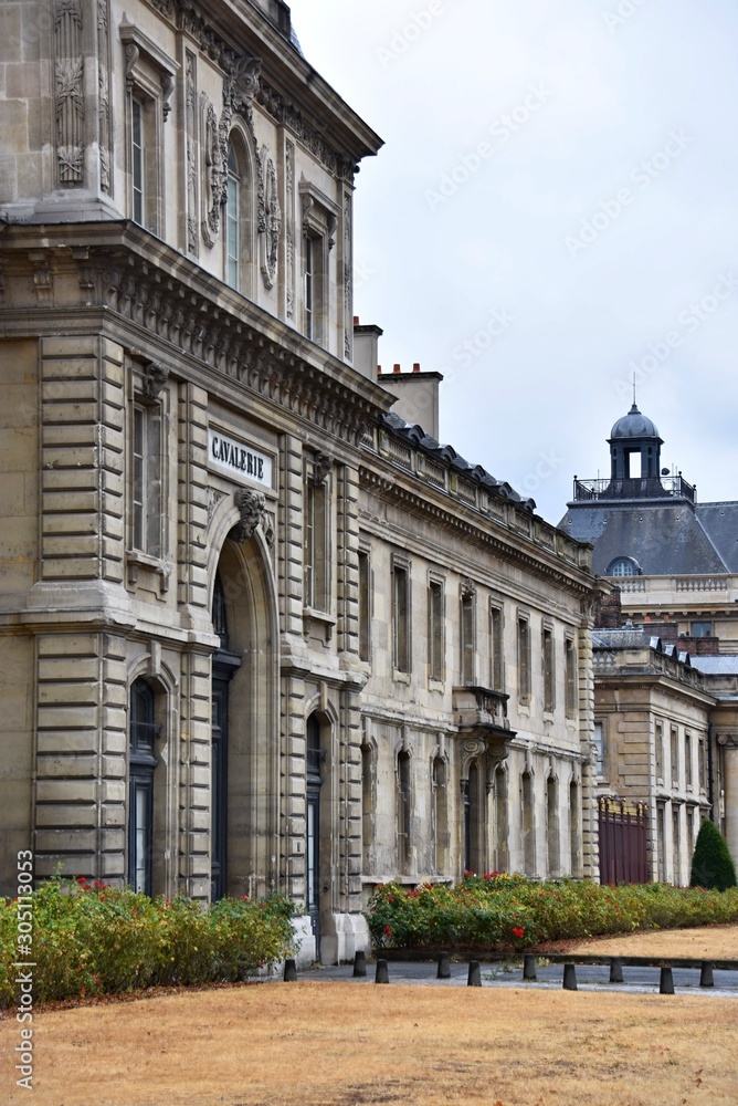 Cavalerie military school in Paris - France