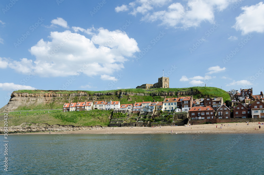 Whitby from the sea