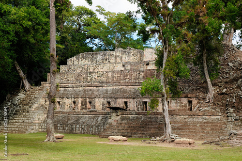 Fototapeta Copan Mayan ruins in Honduras