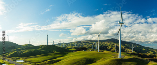 ニュージーランド　Te Apiti Wind Farm photo