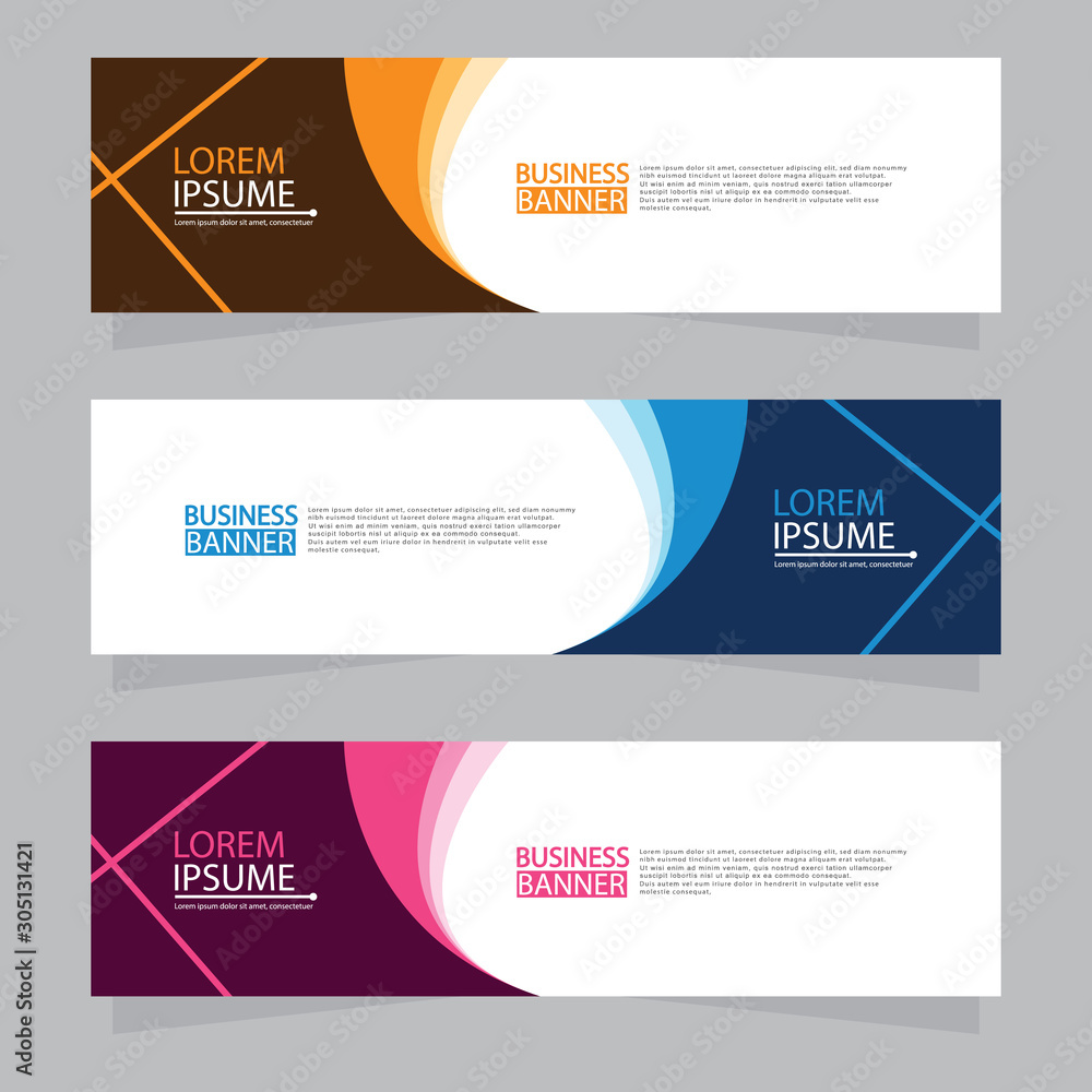 Vector abstract design web banner template. Web Design Elements - Header Design. Abstract geometric web banner template on grey background.Modern banner. Vector abstract design web banner template. Web Design Elements - Header Design. Abstract geometric web banner template on grey background.Modern banner.