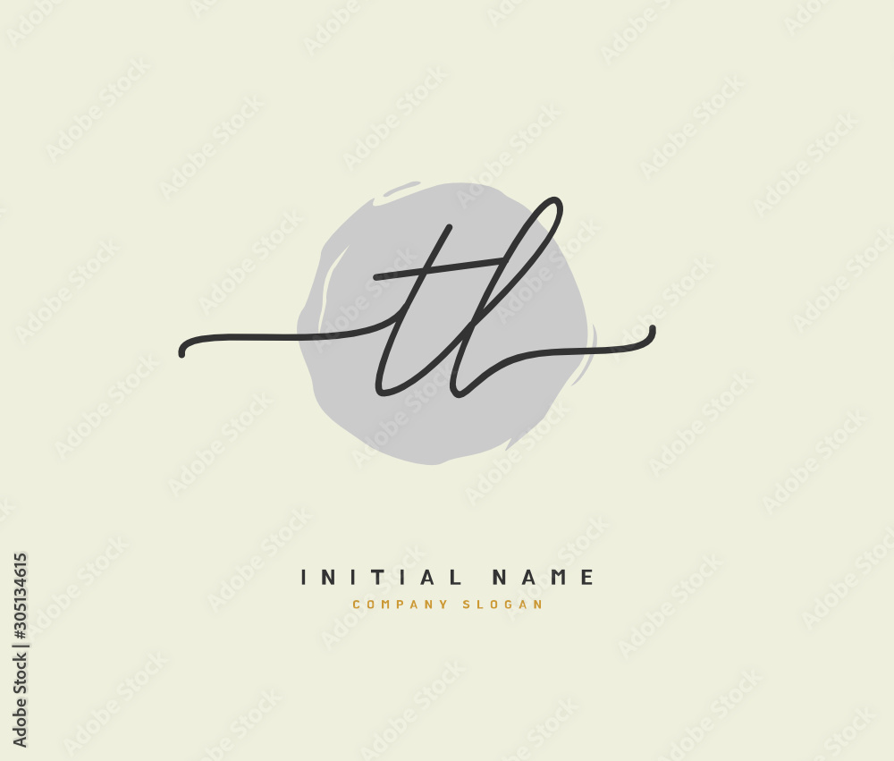 T L TL Beauty vector initial logo, handwriting logo of initial signature, wedding, fashion, jewerly, boutique, floral and botanical with creative template for any company or business. T L TL Beauty vector initial logo, handwriting logo of initial signature, wedding, fashion, jewerly, boutique, floral and botanical with creative template for any company or business.
