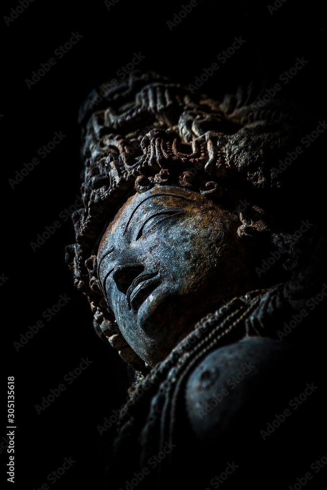 Portrait of a ancient Sculptures