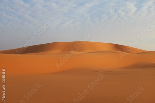 Beautiful sand dunes in the desert of Riyadh  Saudi Arabia