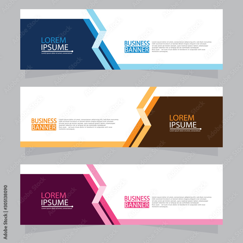 Vector abstract design web banner template. Web Design Elements - Header Design. Abstract geometric web banner template on grey background.Modern banner. Vector abstract design web banner template. Web Design Elements - Header Design. Abstract geometric web banner template on grey background.Modern banner.