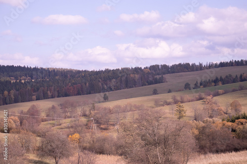Obraz na płótnie Bieszczady w salonie