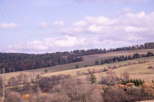 Obraz na płótnie Bieszczady w salonie