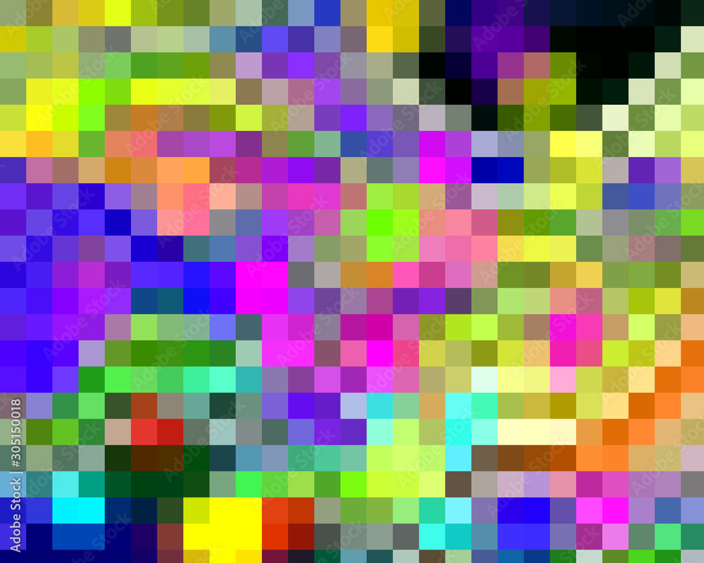 Vivid abstract background with squares Vivid abstract background with squares