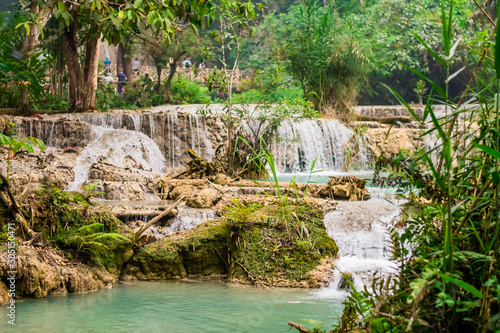 Tad Sae Waterfall  Luang Prabang  Laos