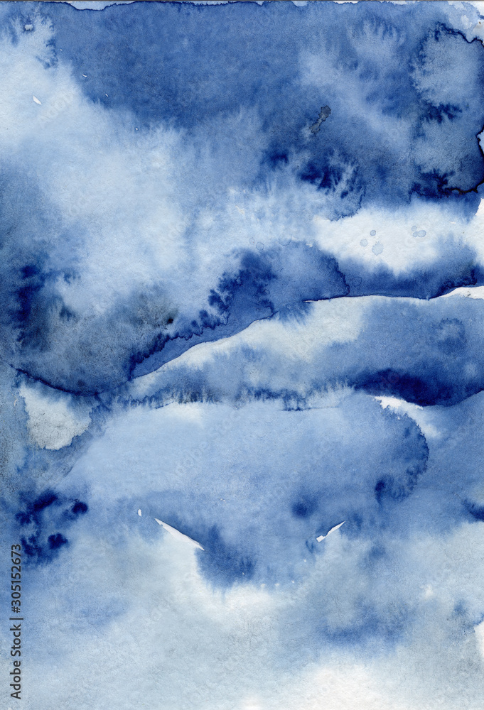 Watercolor abstract texture Hand drawn backgriund