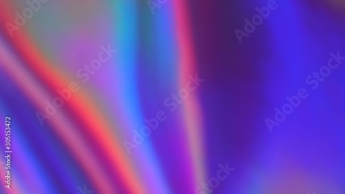 Holographic purple, neon, lilac, pink, dark blue gradient. Abstract background moving. Psychedelic movement