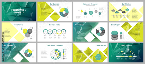 Business presentation templates