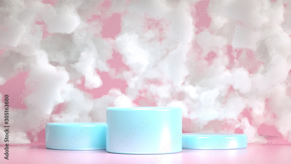 Minimalism background with smoke and clouds. 3d illustration, 3d rendering. Minimalism background with smoke and clouds. 3d illustration, 3d rendering.