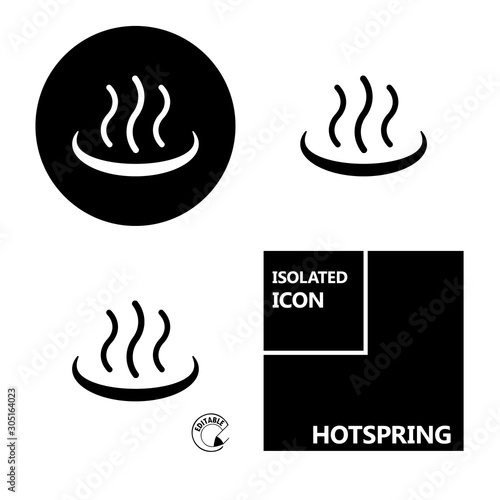Icon hotspring