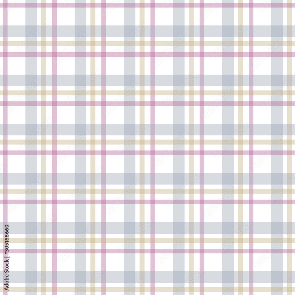 Abstract vector geometric seamless pattern. Vertical and horizontal stripes. Plaid.Can be used for wallpaper,fabric, web page background, surface textures. Abstract vector geometric seamless pattern. Vertical and horizontal stripes. Plaid.Can be used for wallpaper,fabric, web page background, surface textures.