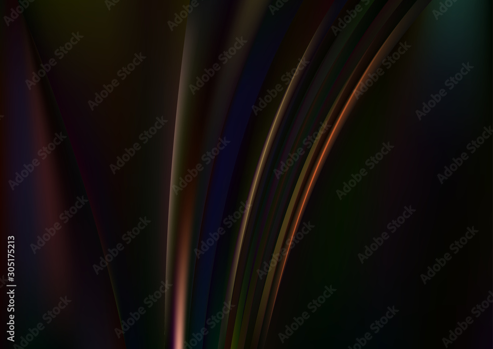 Fototapeta premium Creative Curve Background vector image design