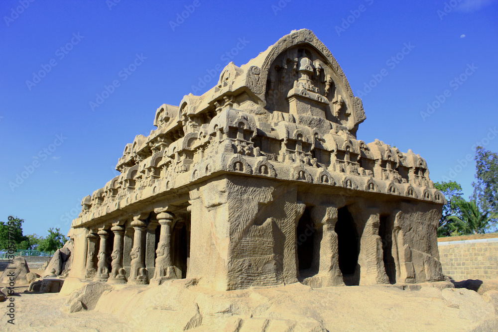 UNESCO World heritage site, Mamallapuram 1